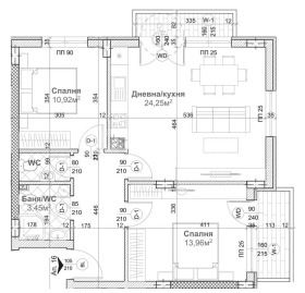 2 спаваће собе Левски 1, Варна 4