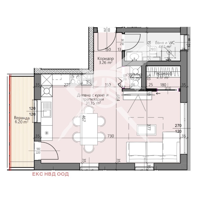 Продава 2-СТАЕН, гр. Пловдив, Христо Смирненски, снимка 1 - Aпартаменти - 47446151