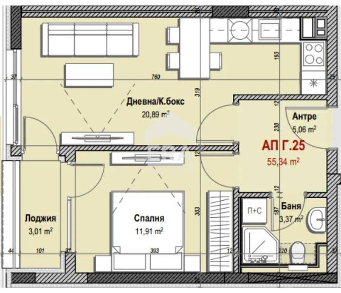 Продава  2-стаен град София , Младост 3 , 74 кв.м | 64593685 - изображение [3]