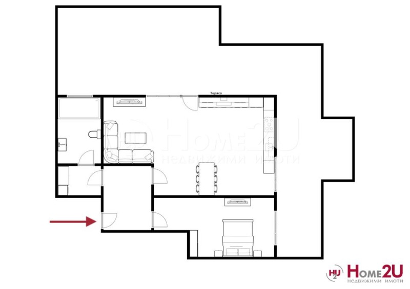 Продава 2-СТАЕН, гр. Пловдив, Христо Смирненски, снимка 6 - Апартаменти - 50617033