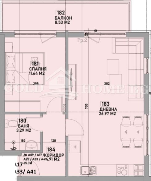 Продава 2-СТАЕН, гр. Пловдив, Беломорски, снимка 2 - Апартаменти - 53946394
