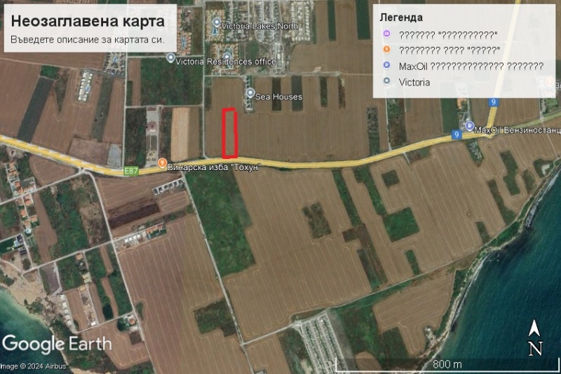 Til salgs  Plott region Burgas , Pomorie , 5394 kvm | 87374366 - bilde [2]