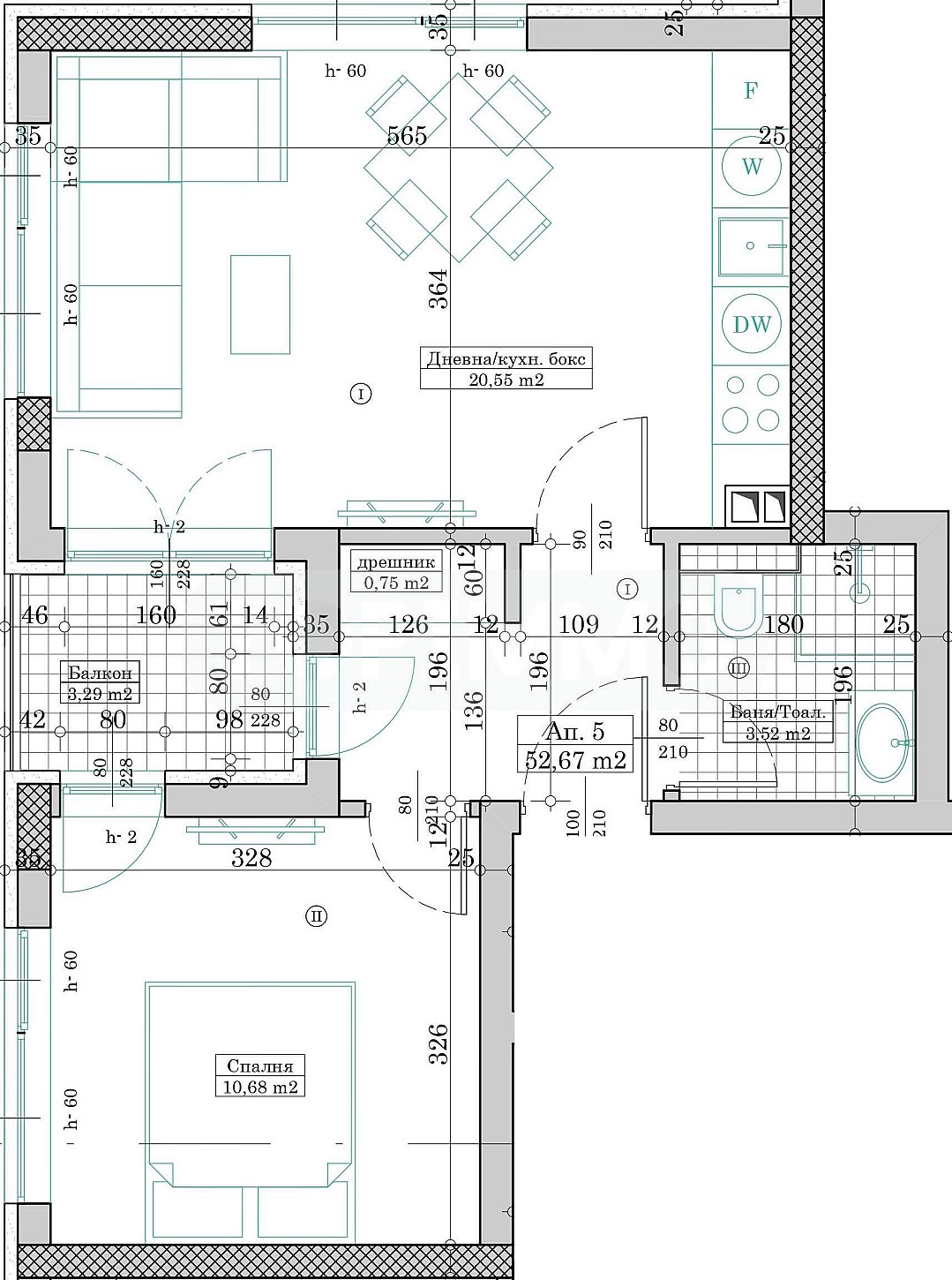 Продава 2-СТАЕН, гр. Варна, Кайсиева градина, снимка 2 - Апартаменти - 54066362