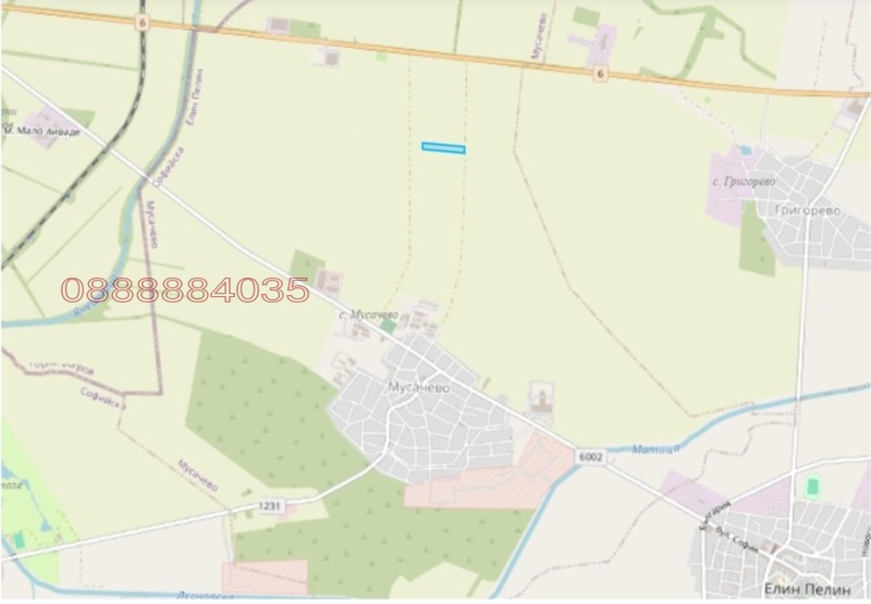 Продава ЗЕМЕДЕЛСКА ЗЕМЯ, с. Мусачево, област София област, снимка 8 - Земеделска земя - 52918607