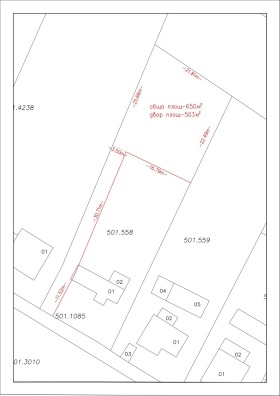 ПАРЦЕЛ, 600 m2