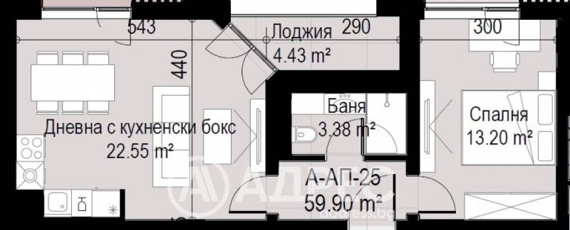 Продава 2-СТАЕН, гр. София, Левски В, снимка 5 - Aпартаменти - 47320788