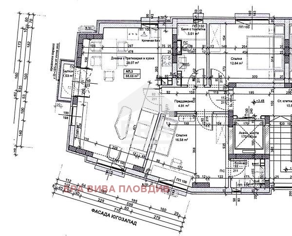 Продава 3-СТАЕН, гр. Пловдив, Кючук Париж, снимка 10 - Апартаменти - 55798628