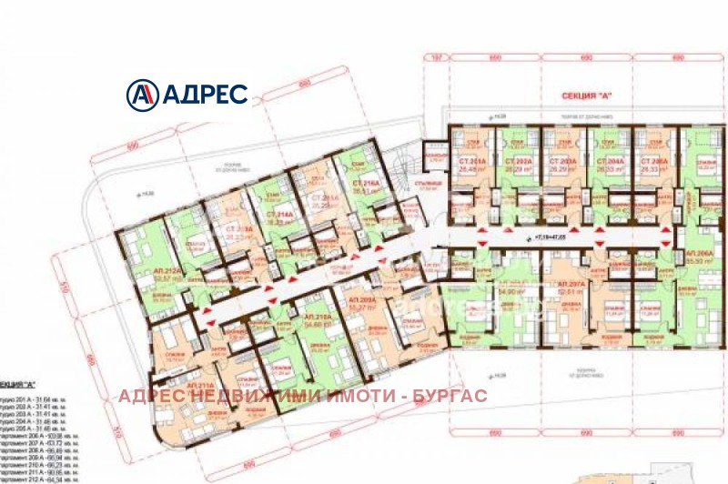 Продается  Студия Бургас , Сарафово , 31 кв.м | 46809738 - изображение [4]
