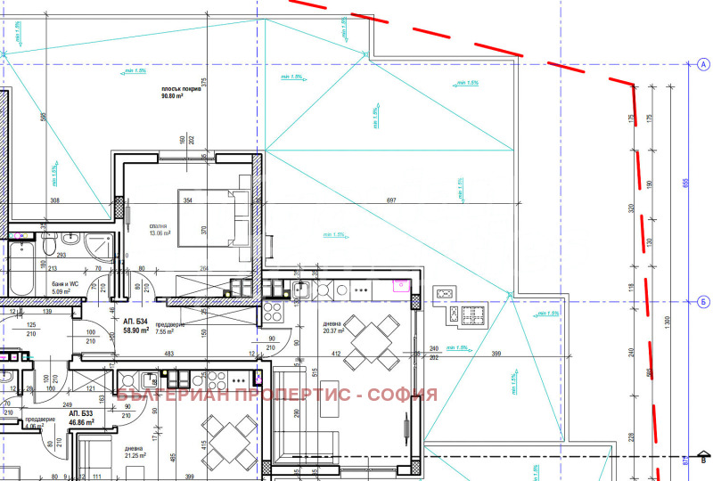 Продава 2-СТАЕН, гр. София, Малинова долина