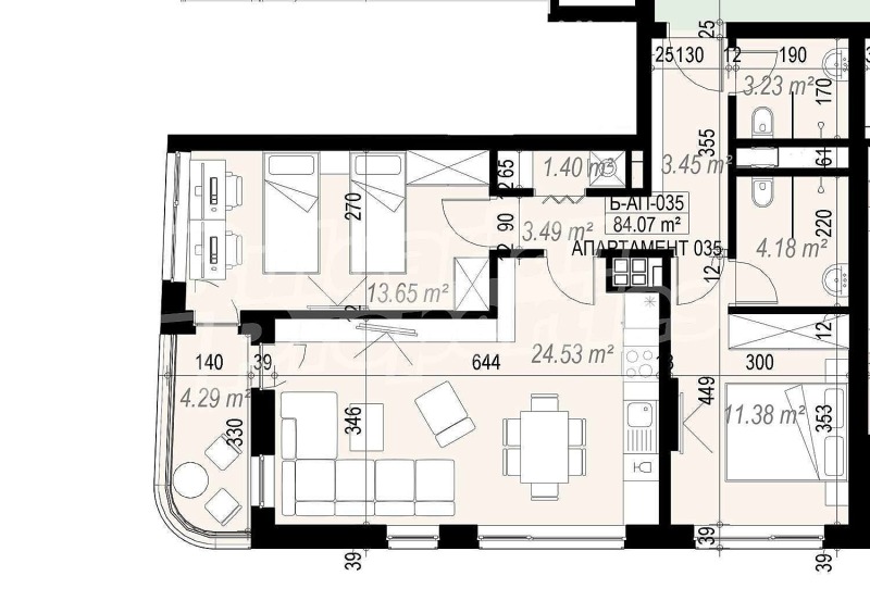 Продава 3-СТАЕН, гр. София, Банишора, снимка 8 - Aпартаменти - 47047379