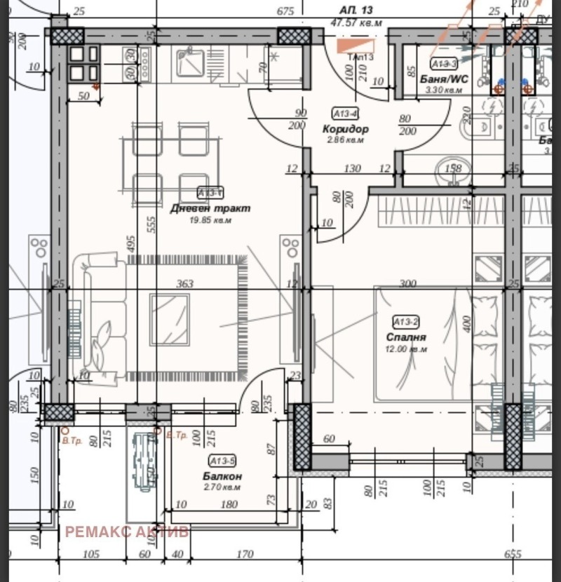 Продава 2-СТАЕН, гр. Варна, м-т Пчелина, снимка 4 - Aпартаменти - 49164902