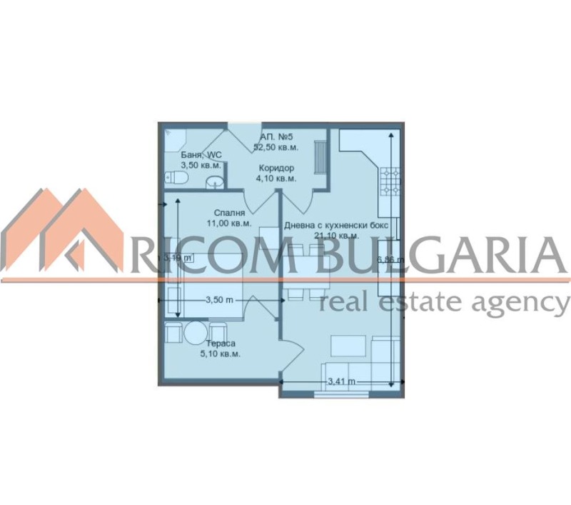 Продава 2-СТАЕН, гр. Варна, Бриз, снимка 4 - Апартаменти - 53379030