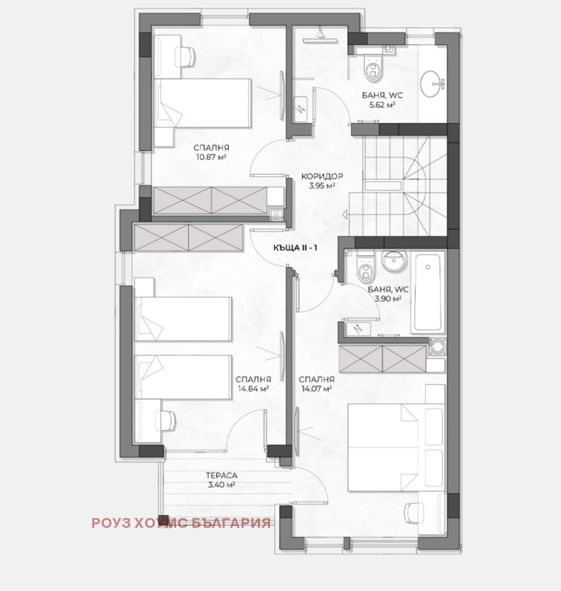 Продава  Къща област Пловдив , с. Марково , 136 кв.м | 33130124 - изображение [10]