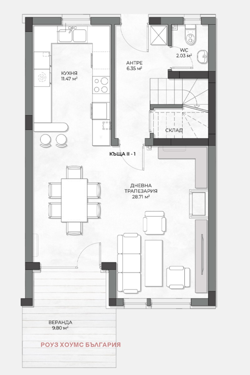 Продава  Къща област Пловдив , с. Марково , 136 кв.м | 33130124 - изображение [9]