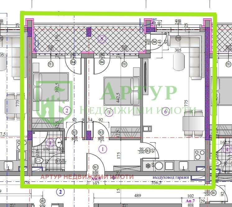 Продава 3-СТАЕН, гр. София, Малинова долина, снимка 2 - Aпартаменти - 49223414