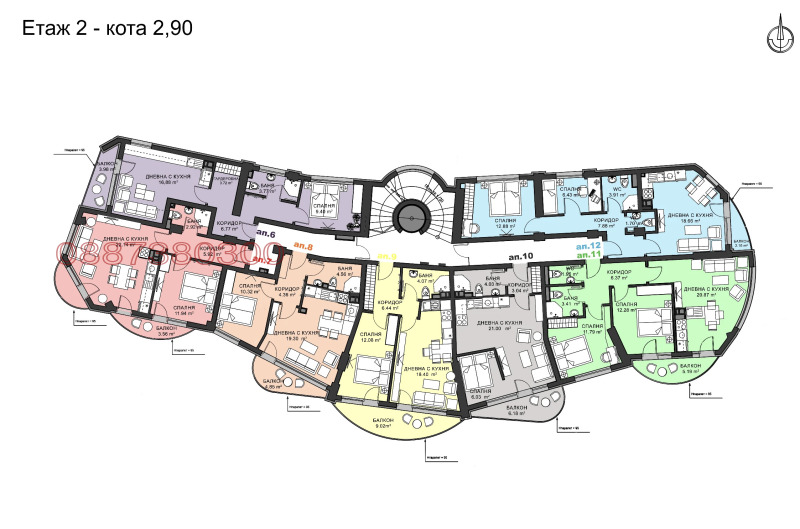 Продава 3-СТАЕН, гр. Смолян, Невястата, снимка 2 - Апартаменти - 52824980