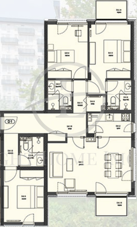 Na prodej  3+ ložnice Plovdiv , Karšijaka , 145 m2 | 73872714 - obraz [4]