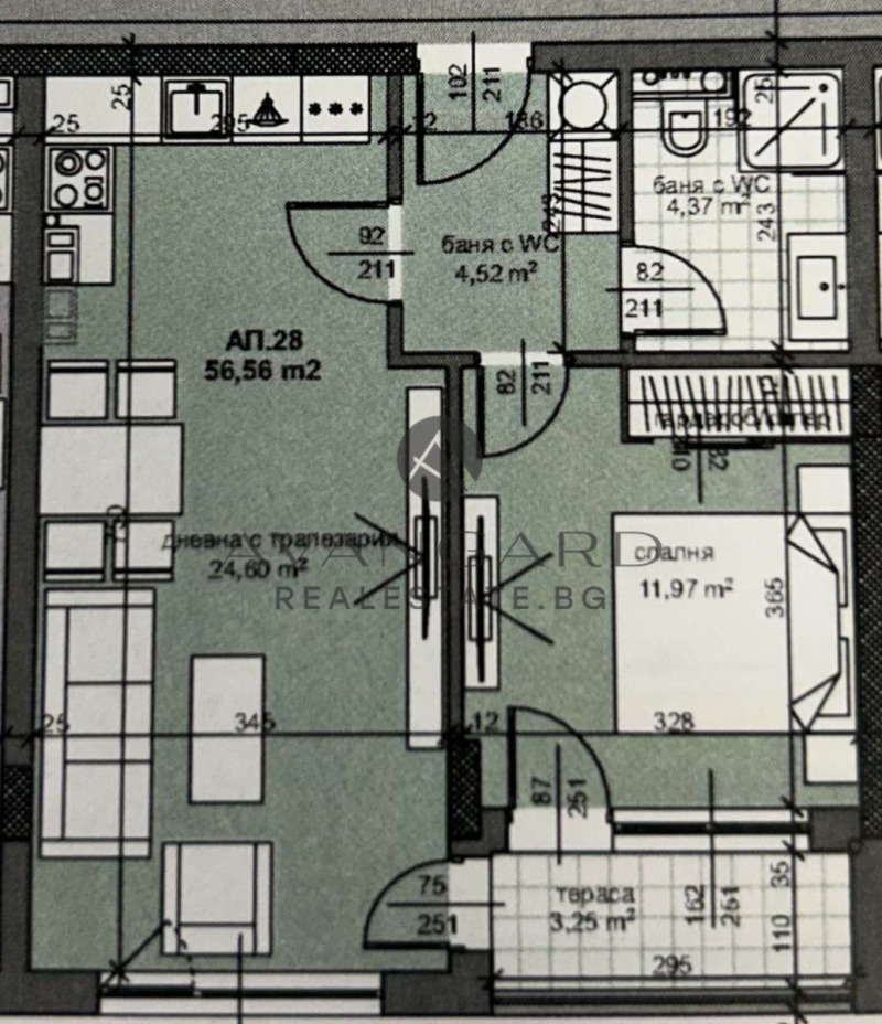 Продава  2-стаен град Пловдив , Тракия , 66 кв.м | 43718279 - изображение [6]