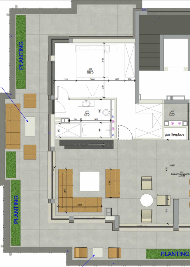 Продава  2-стаен град София , Драгалевци , 109 кв.м | 29983623 - изображение [2]