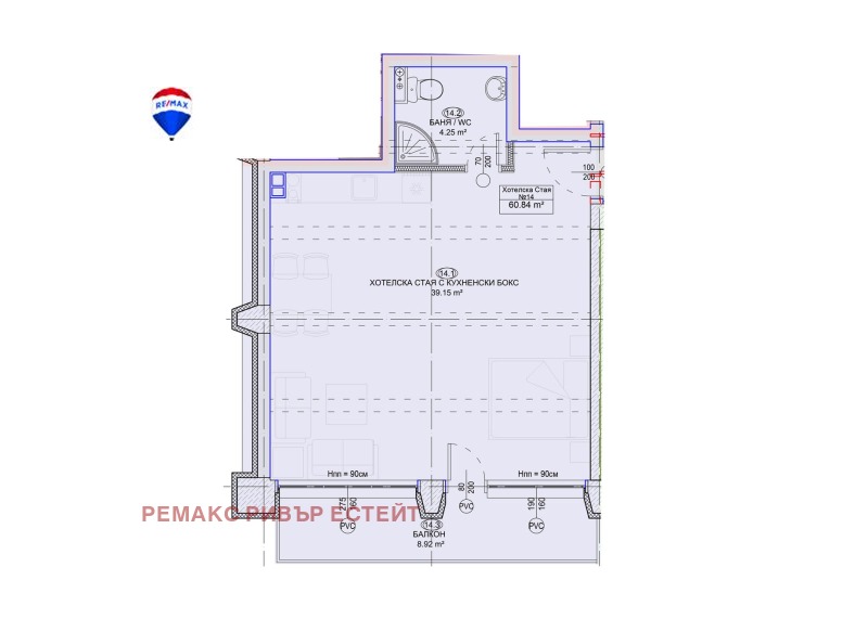 Na prodej  Studio Ruse , Zdravec Iztok , 61 m2 | 78634873