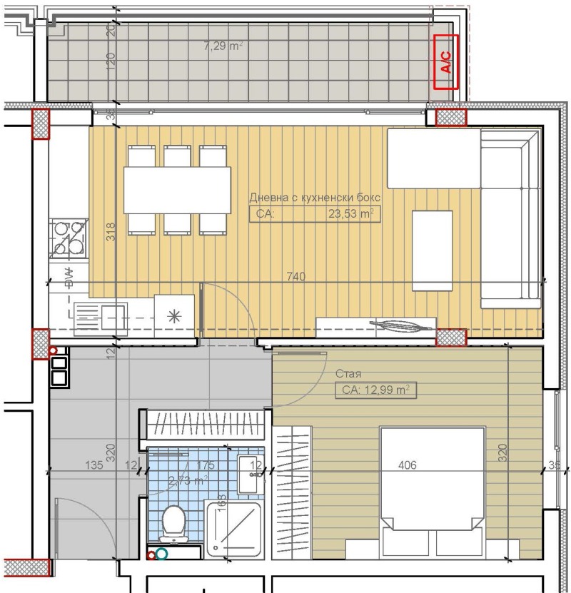 Продава 2-СТАЕН, гр. София, Бояна, снимка 1 - Aпартаменти - 49560489