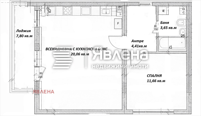 Продава 2-СТАЕН, гр. София, Карпузица, снимка 2 - Апартаменти - 54196388