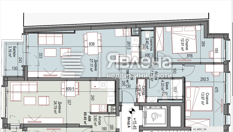 Na sprzedaż  2 sypialnie Sofia , Podujane , 107 mkw | 20492720 - obraz [8]