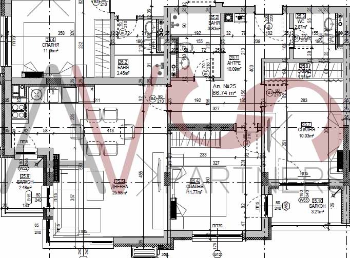 Продава 3-СТАЕН, гр. София, Манастирски ливади, снимка 3 - Апартаменти - 53108515