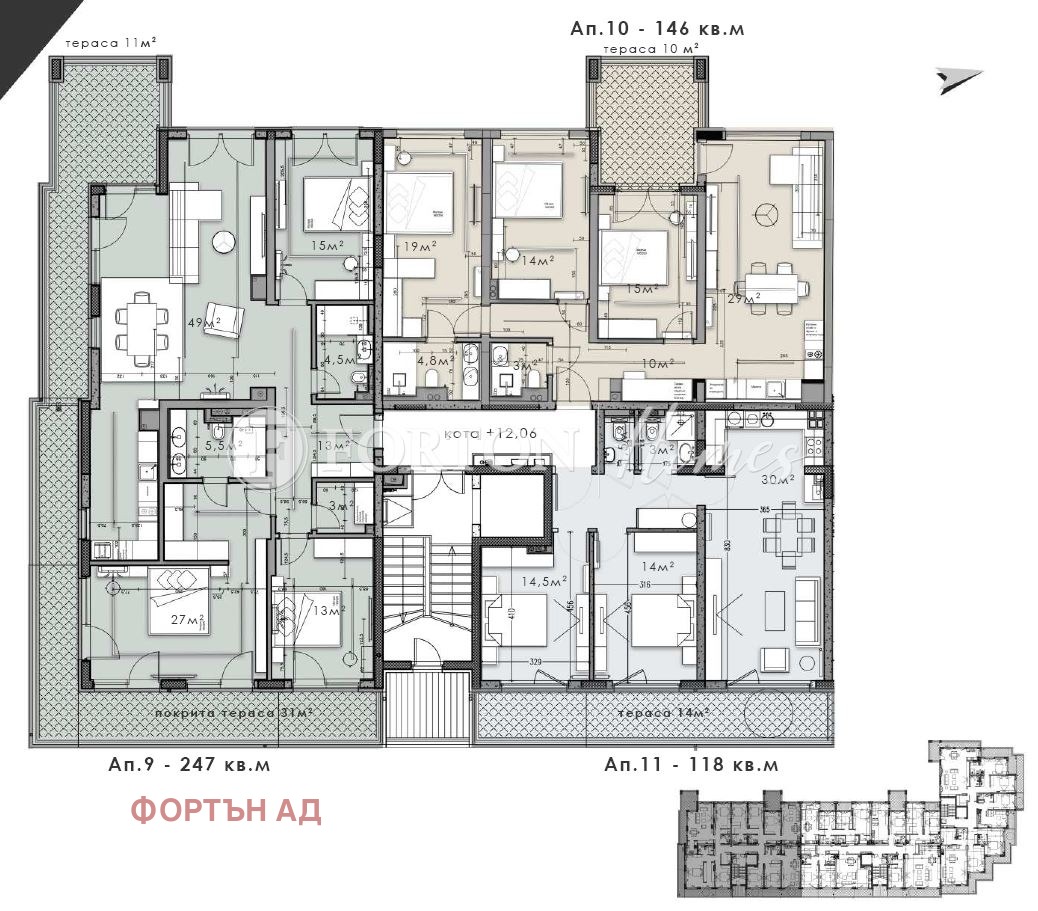 Продава 4-СТАЕН, гр. София, Кръстова вада, снимка 5 - Апартаменти - 54119784