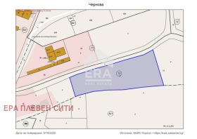 Продава парцел област Плевен с. Буковлък - [1] 