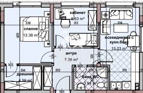 Te koop  1 slaapkamer Varna , Vladislav Varnentsjik 1 , 75 m² | 87049623 - afbeelding [3]