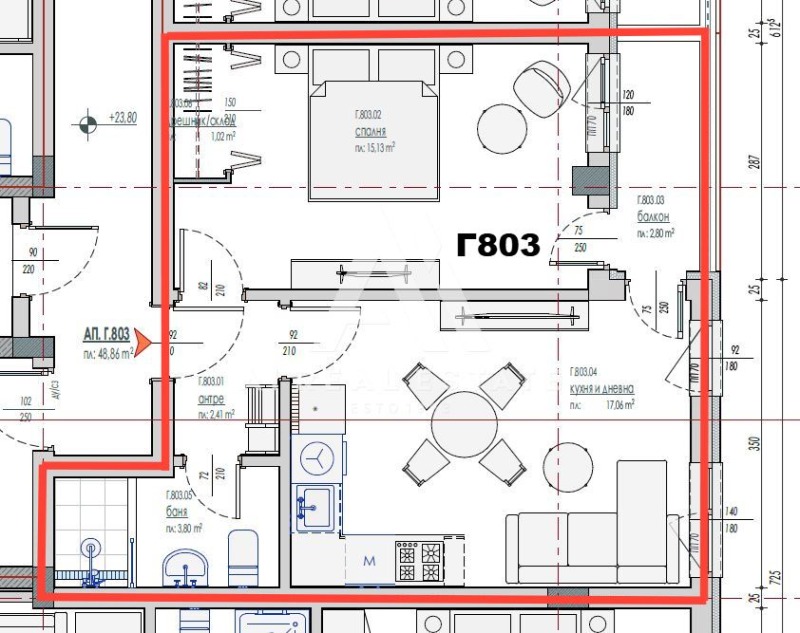 In vendita  1 camera da letto Pleven , Shirok tsentar , 55 mq | 66623271 - Immagine [3]