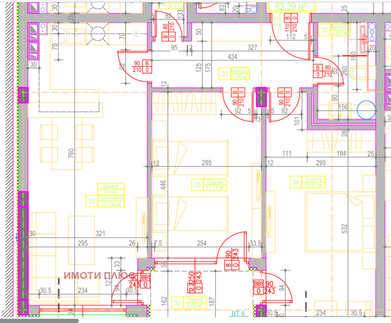 Продава 3-СТАЕН, гр. София, Малинова долина, снимка 2 - Апартаменти - 53073119