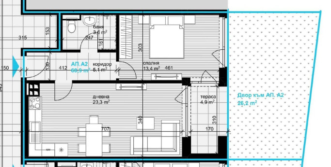 Продава 2-СТАЕН, гр. Варна, Аспарухово, снимка 11 - Апартаменти - 53634647