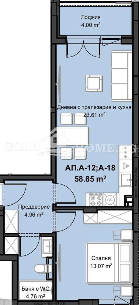 Продава 2-СТАЕН, гр. Пловдив, Христо Смирненски, снимка 9 - Апартаменти - 55800685