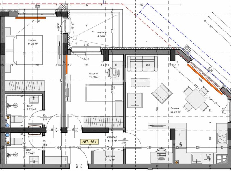 Eladó  2 hálószobás Sofia , Mladost 4 , 107 négyzetméter | 23749532 - kép [2]