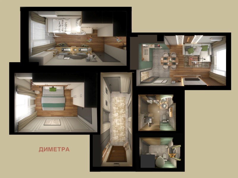 Продава 3-СТАЕН, гр. Пловдив, Тракия, снимка 2 - Апартаменти - 52545255