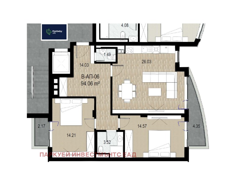 Продава 3-СТАЕН, гр. София, Витоша, снимка 7 - Апартаменти - 52751664