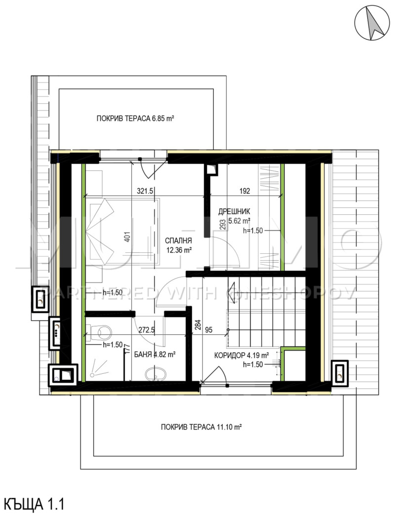 Продава КЪЩА, гр. София, в.з.Малинова долина, снимка 10 - Къщи - 47770154