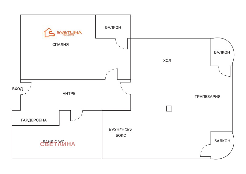 Продава 2-СТАЕН, гр. София, Белите брези, снимка 13 - Апартаменти - 52653995