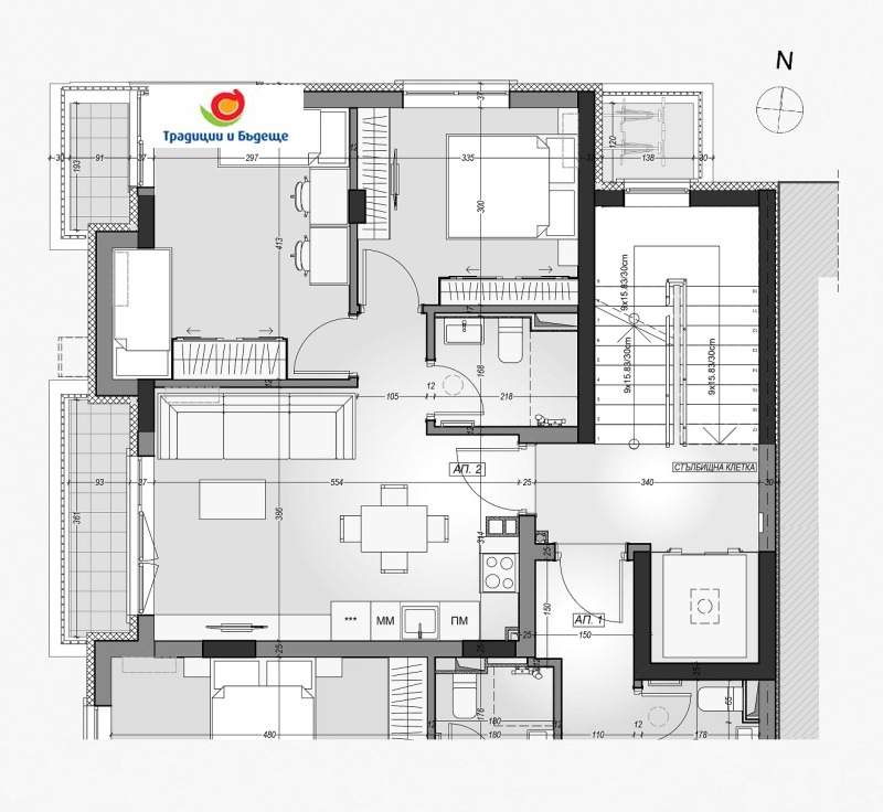 Продава 3-СТАЕН, гр. София, Оборище, снимка 2 - Aпартаменти - 47878348