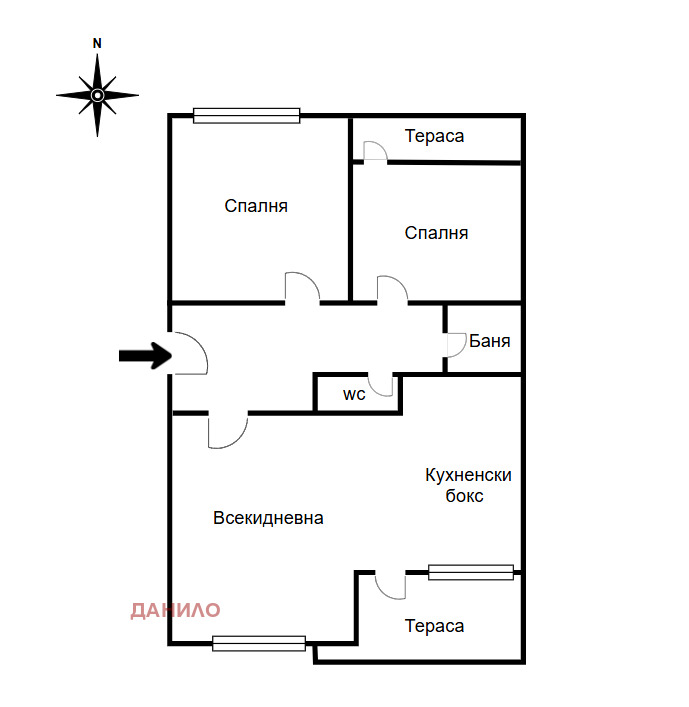 Продава  3-стаен град Велико Търново , Център , 105 кв.м | 73797433 - изображение [7]