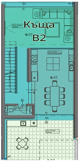 Продава КЪЩА, гр. София, с. Лозен, снимка 6 - Къщи - 54541708