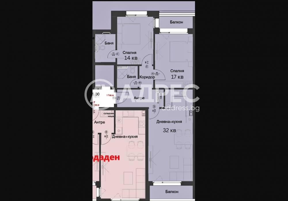 Продава 3-СТАЕН, гр. София, Витоша, снимка 4 - Апартаменти - 54339268