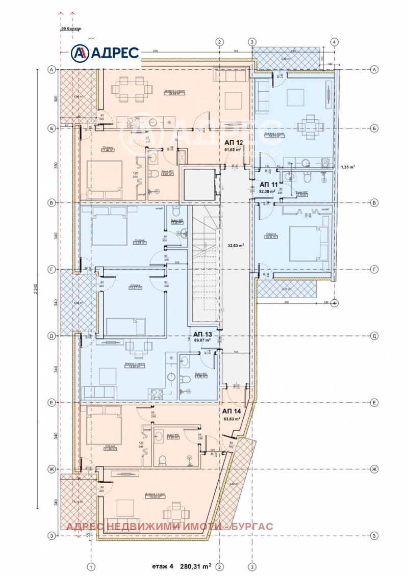 Продава 2-СТАЕН, гр. Приморско, област Бургас, снимка 5 - Aпартаменти - 47688095