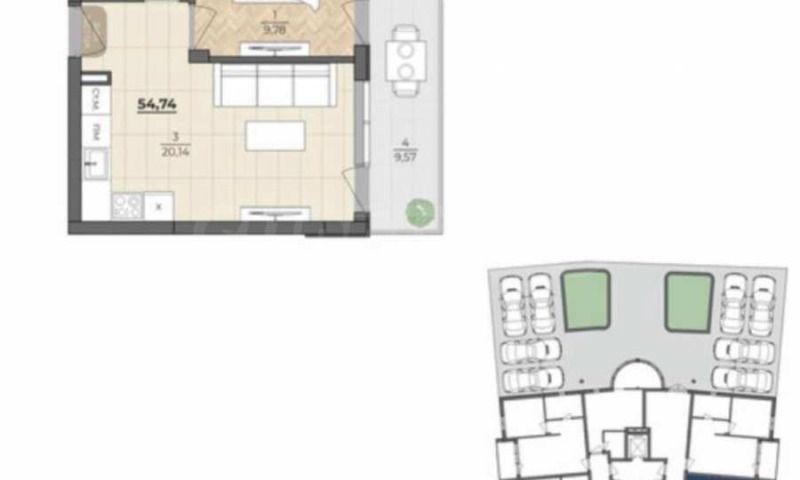 Til salgs  1 soverom Varna , m-t Alen mak , 54 kvm | 57250435 - bilde [6]