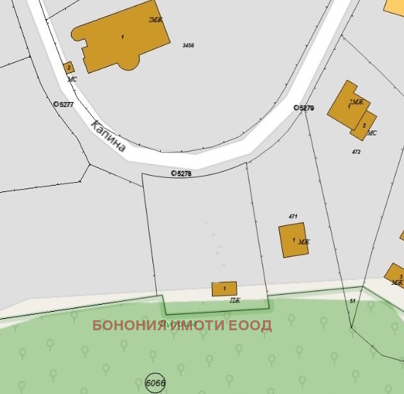 Продава ПАРЦЕЛ, гр. София, с. Бистрица, снимка 2 - Парцели - 43832535