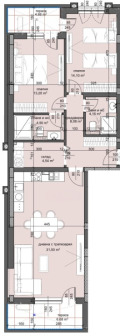 Продава 3-СТАЕН, град Пловдив, Тракия • 195000 € / 381386.85 лв. • 69986642 1