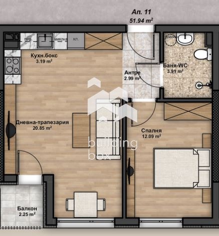 À venda  1 quarto Sofia , Liulin 4 , 61 m² | 58667746 - imagem [5]