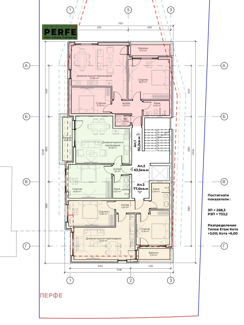 Te koop  1 slaapkamer Sofia , Simeonovo , 72 m² | 31123273 - afbeelding [4]